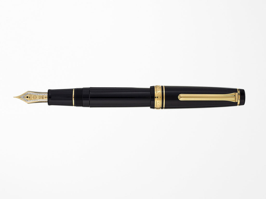 Sailor Pro Gear Fountain Pen - Black / Gold