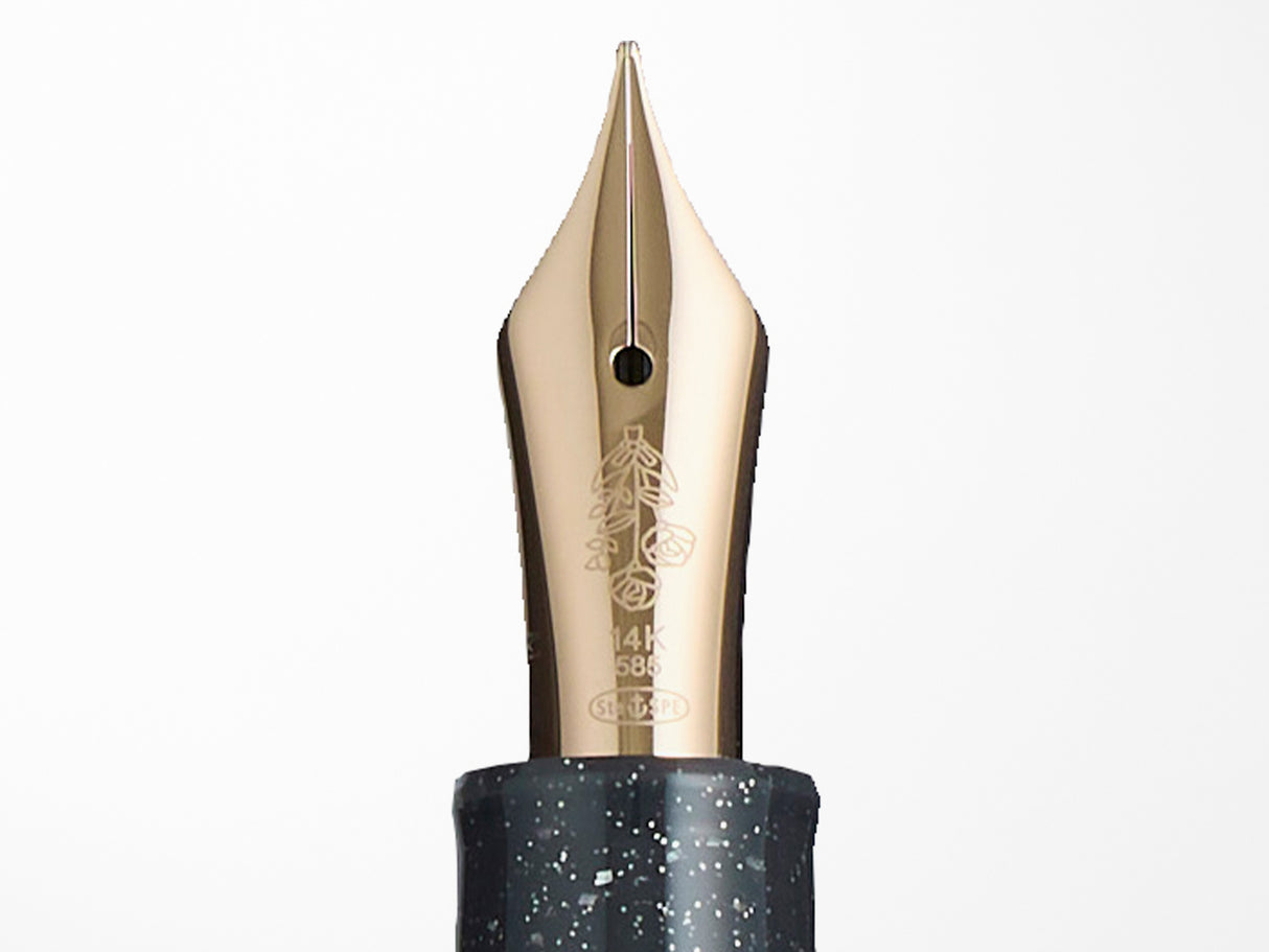 Sailor Pro Gear Slim Fountain Pen - Dried Flowers 2 - Black Rose