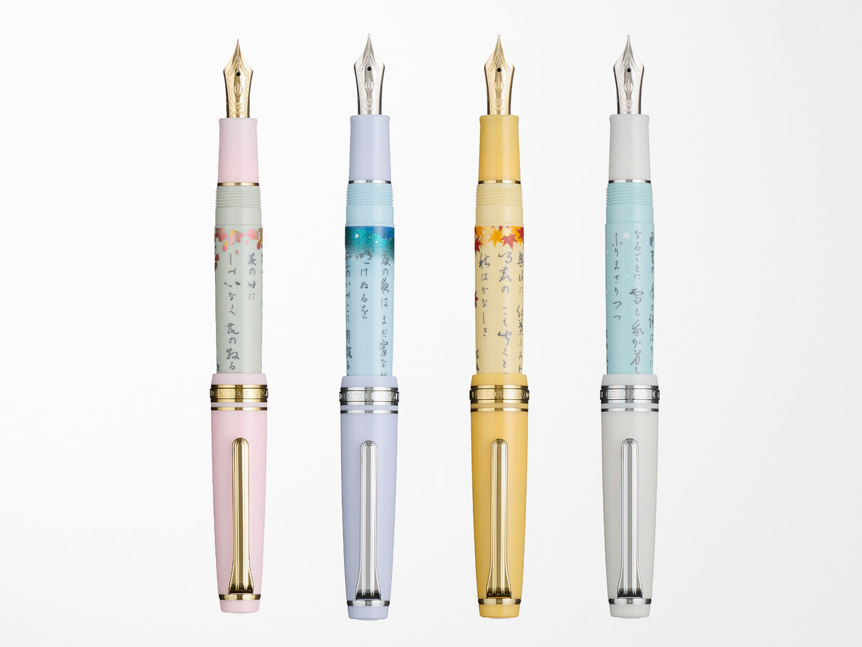 Sailor Pro Gear Slim Fountain Pen - Seasonal Waka Poetry - Summer