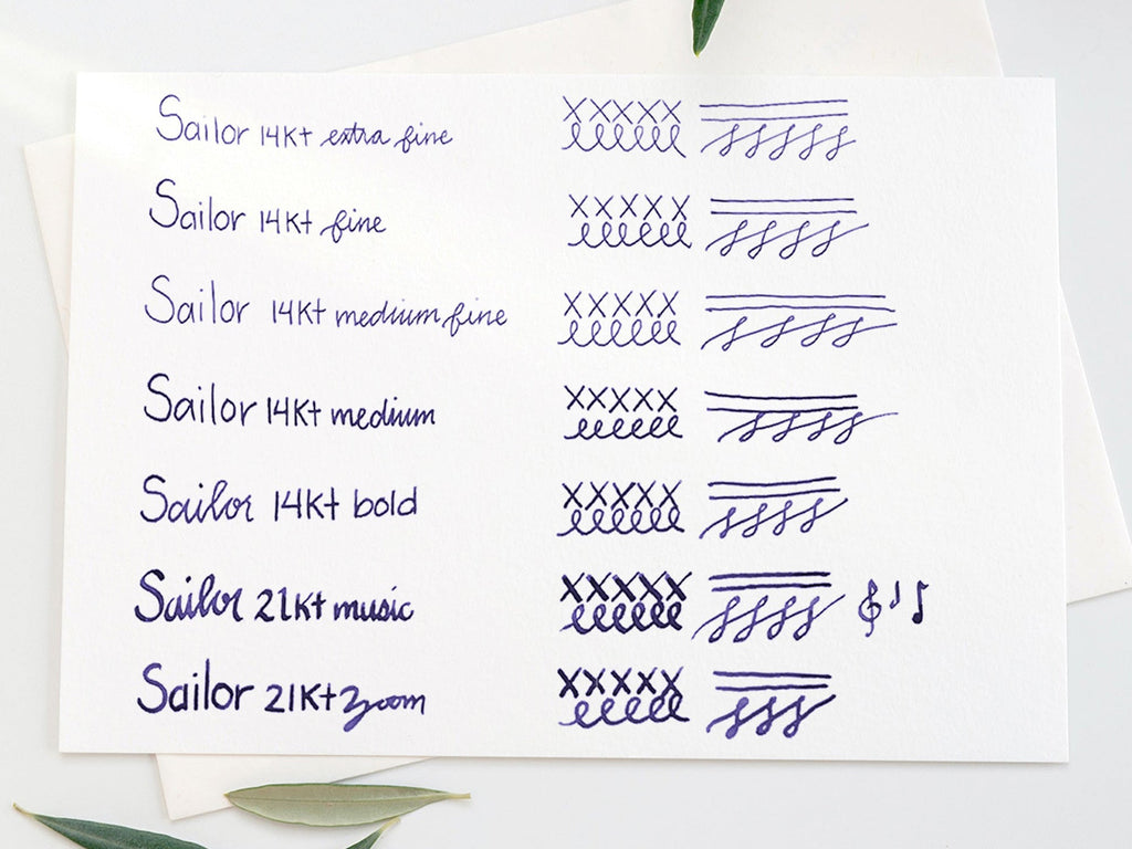 Sailor Pro Gear Slim Fountain Pen Set - Manyo Series - Violet