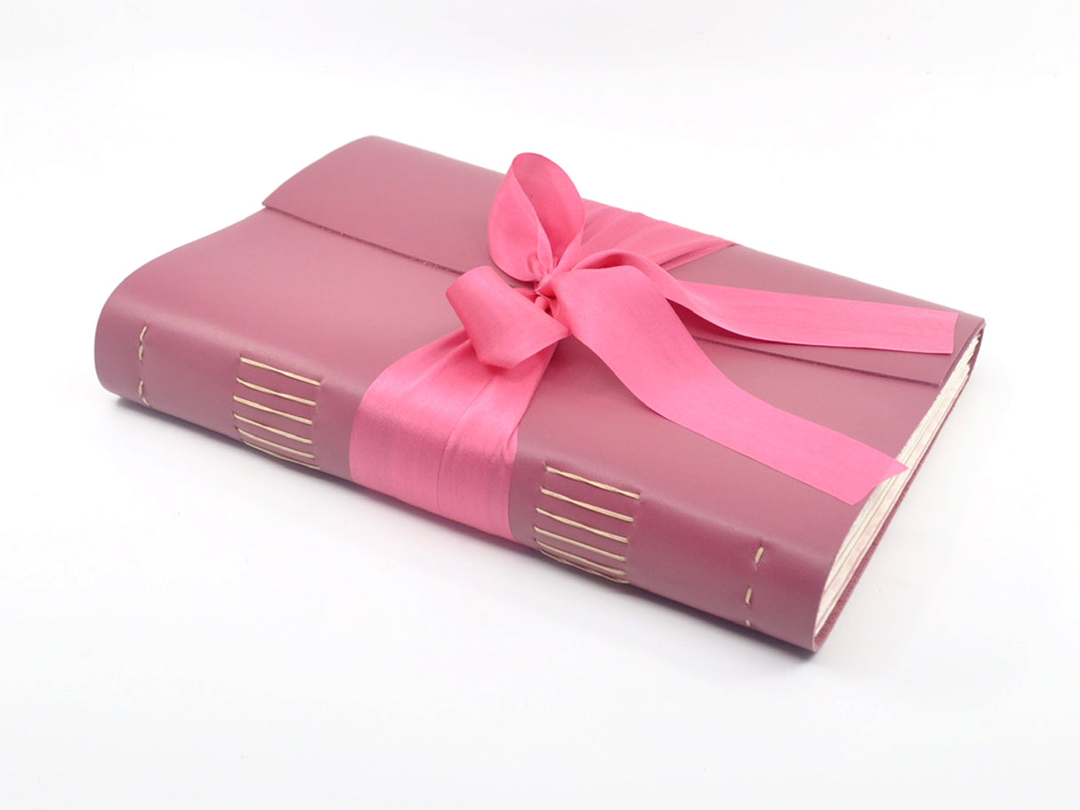 Sakura Pink One of a Kind Leather Journal