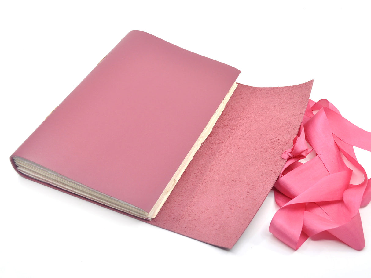 Sakura Pink One of a Kind Leather Journal