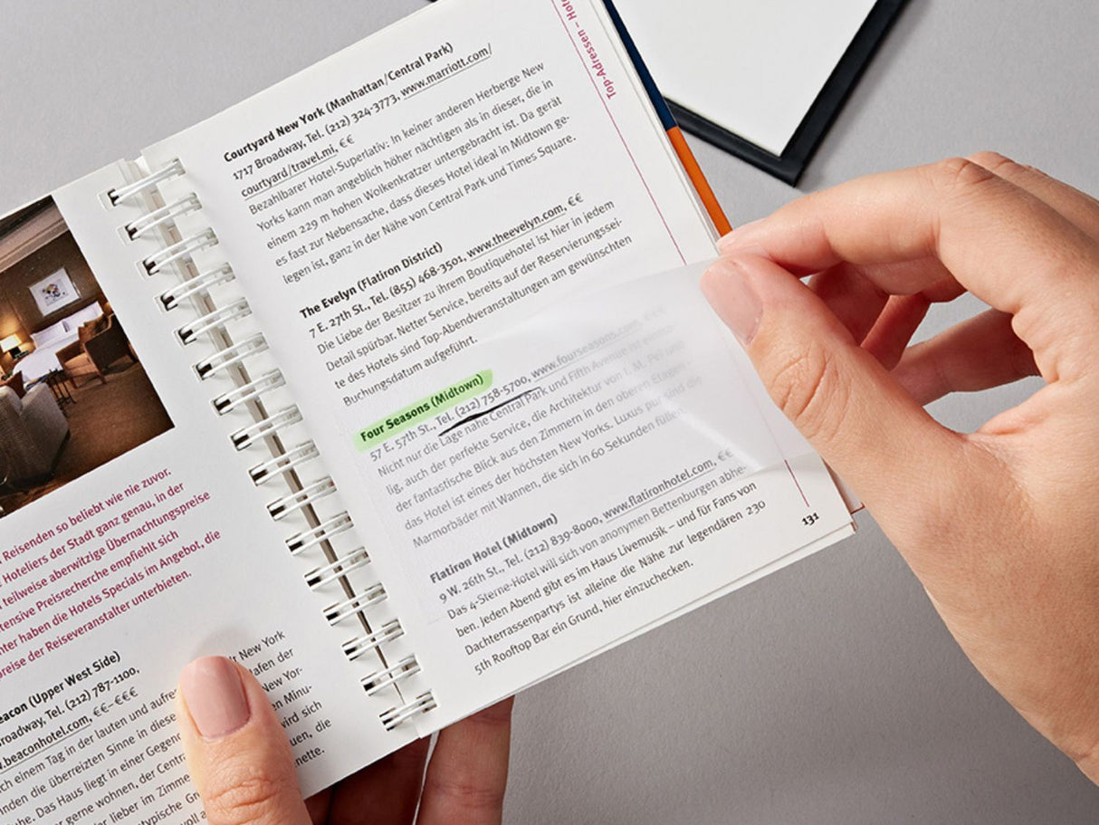 Semikolon Transparent Sticky Notes