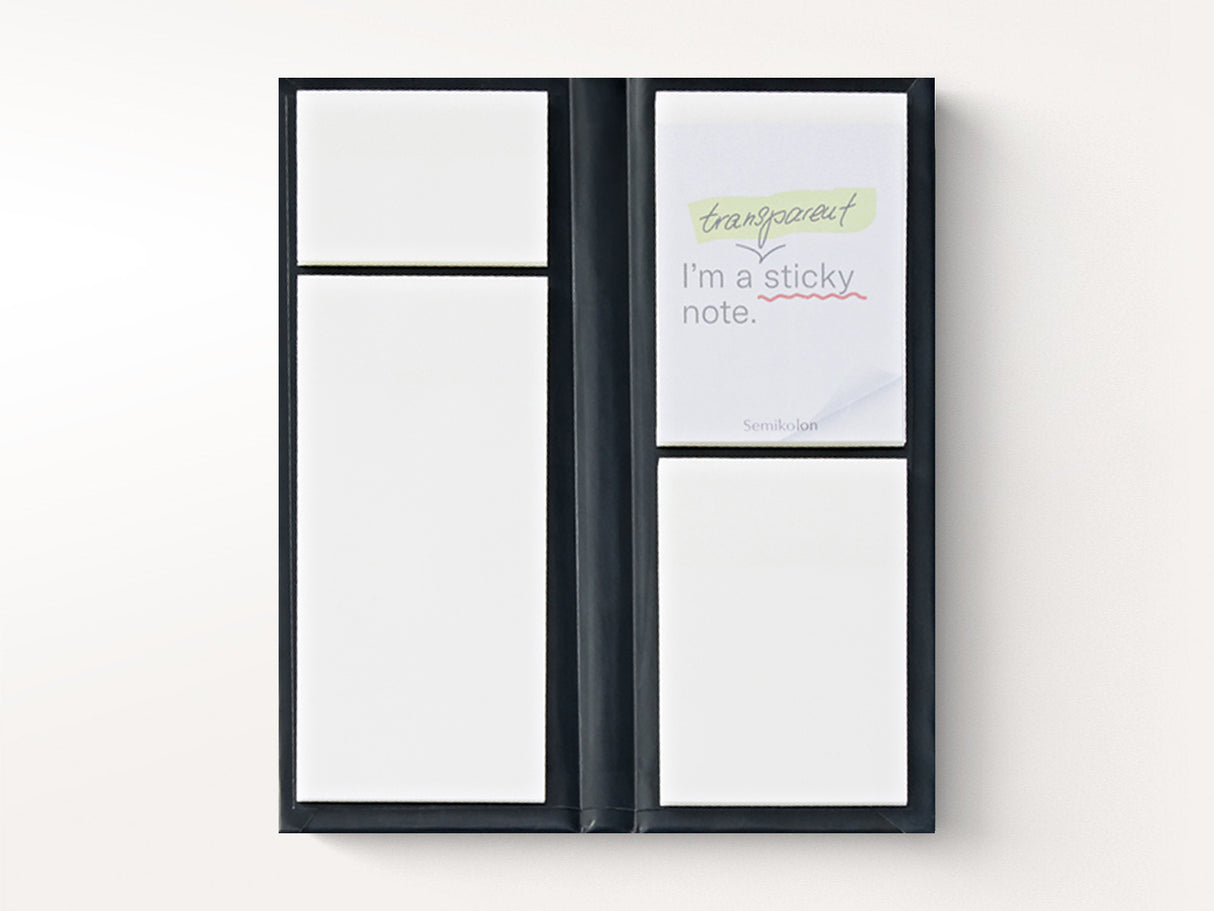 Semikolon Transparent Sticky Notes