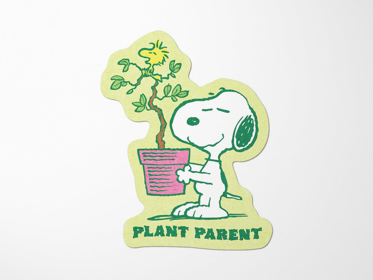 Snoopy Plant Parent Vinyl Sticker