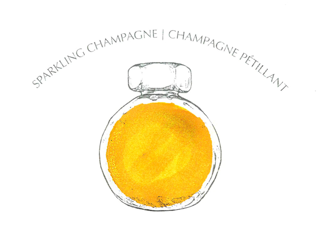 Sparkling Champagne Fountain Pen Ink
