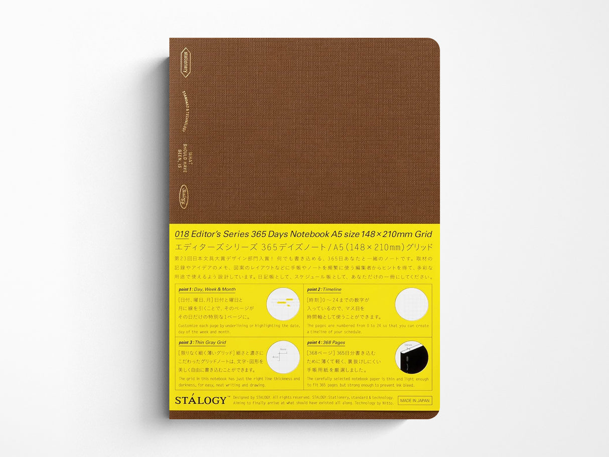 Stalogy Editor's Series 365Days Notebook 2025 Limited Edition