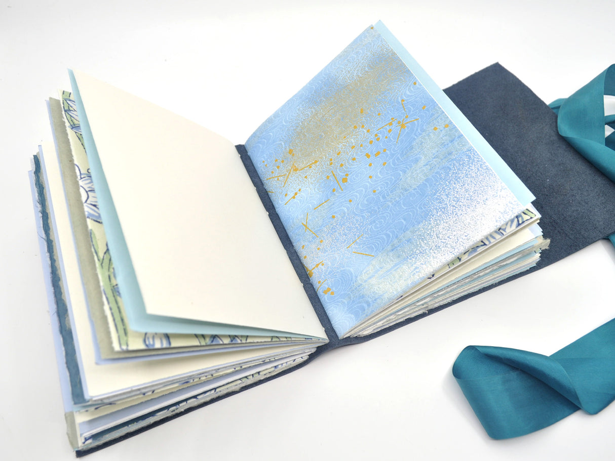 Summer Day One of a Kind Leather Journal