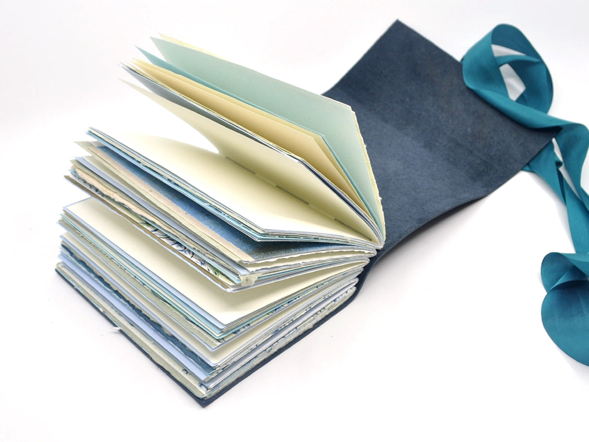 Summer Day One of a Kind Leather Journal