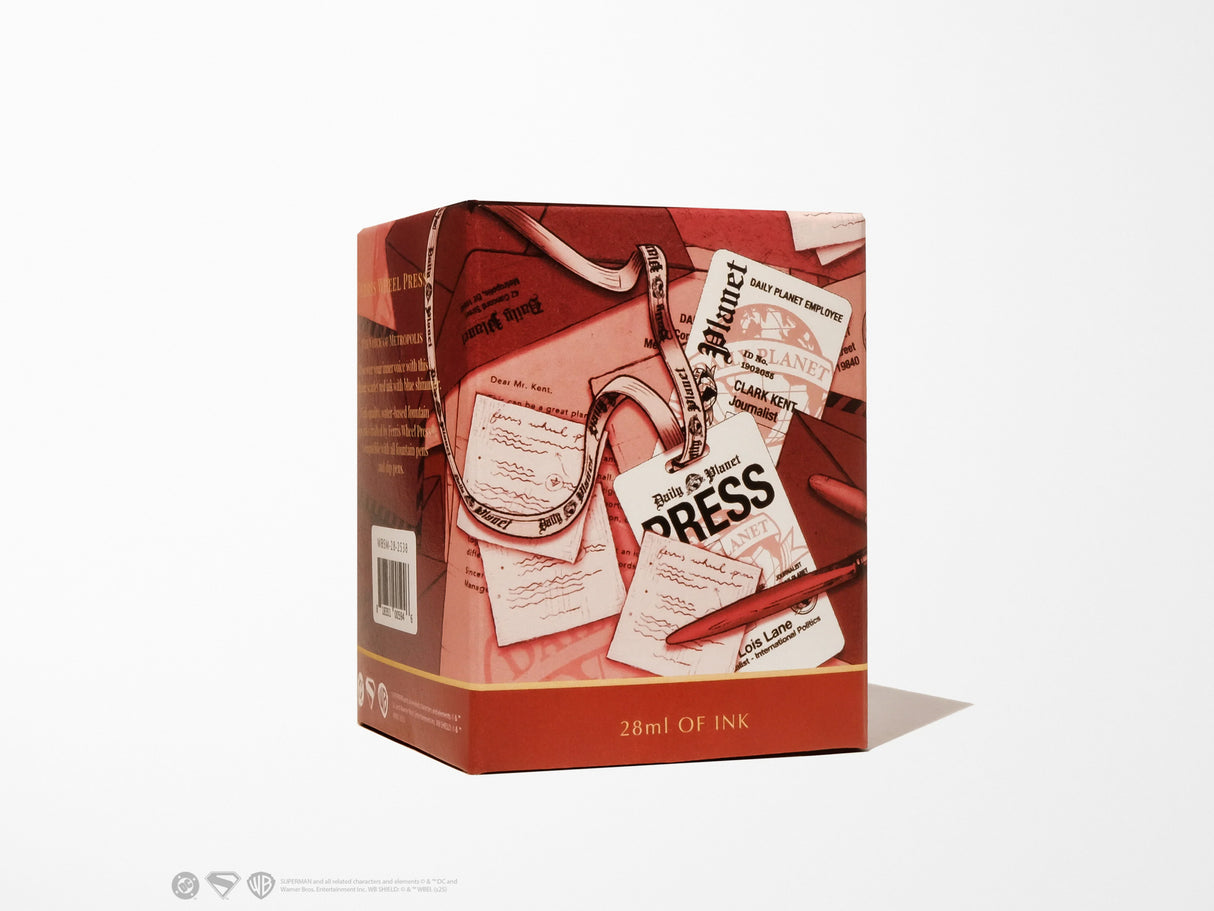 Superman Scarlet Metropolis Fountain Pen Ink