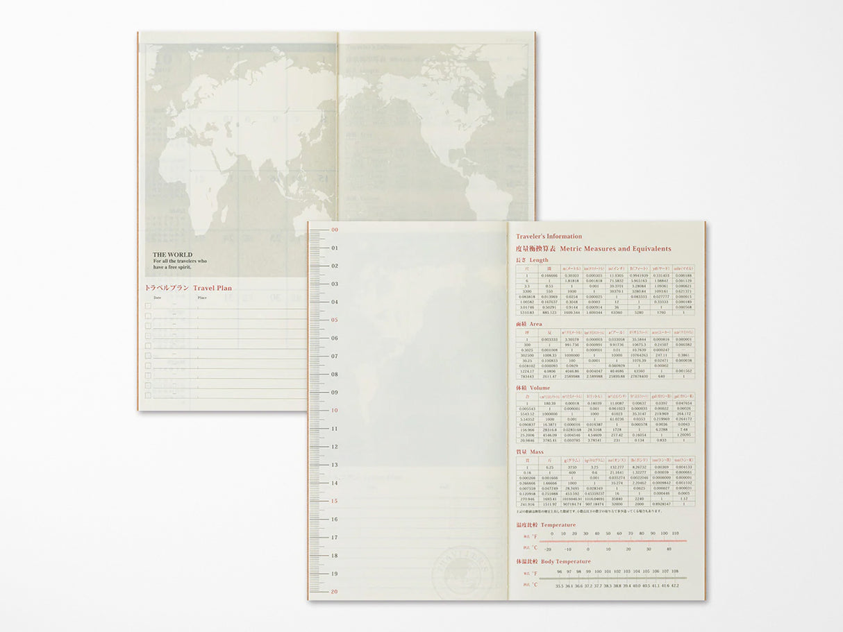 TRAVELER'S Notebook 2026 Monthly - Regular Size