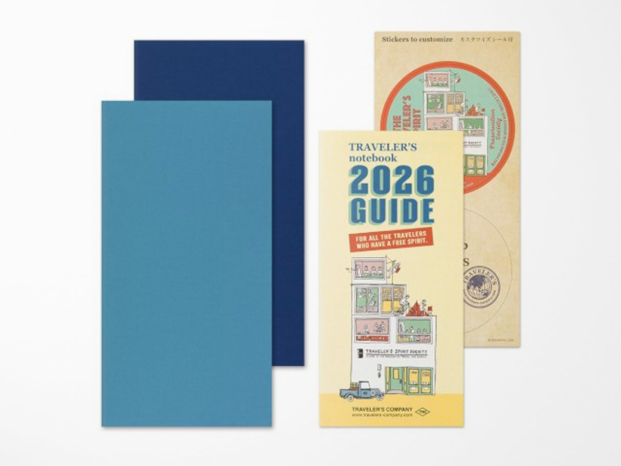 TRAVELER'S Notebook 2026 Weekly + Memo - Regular Size