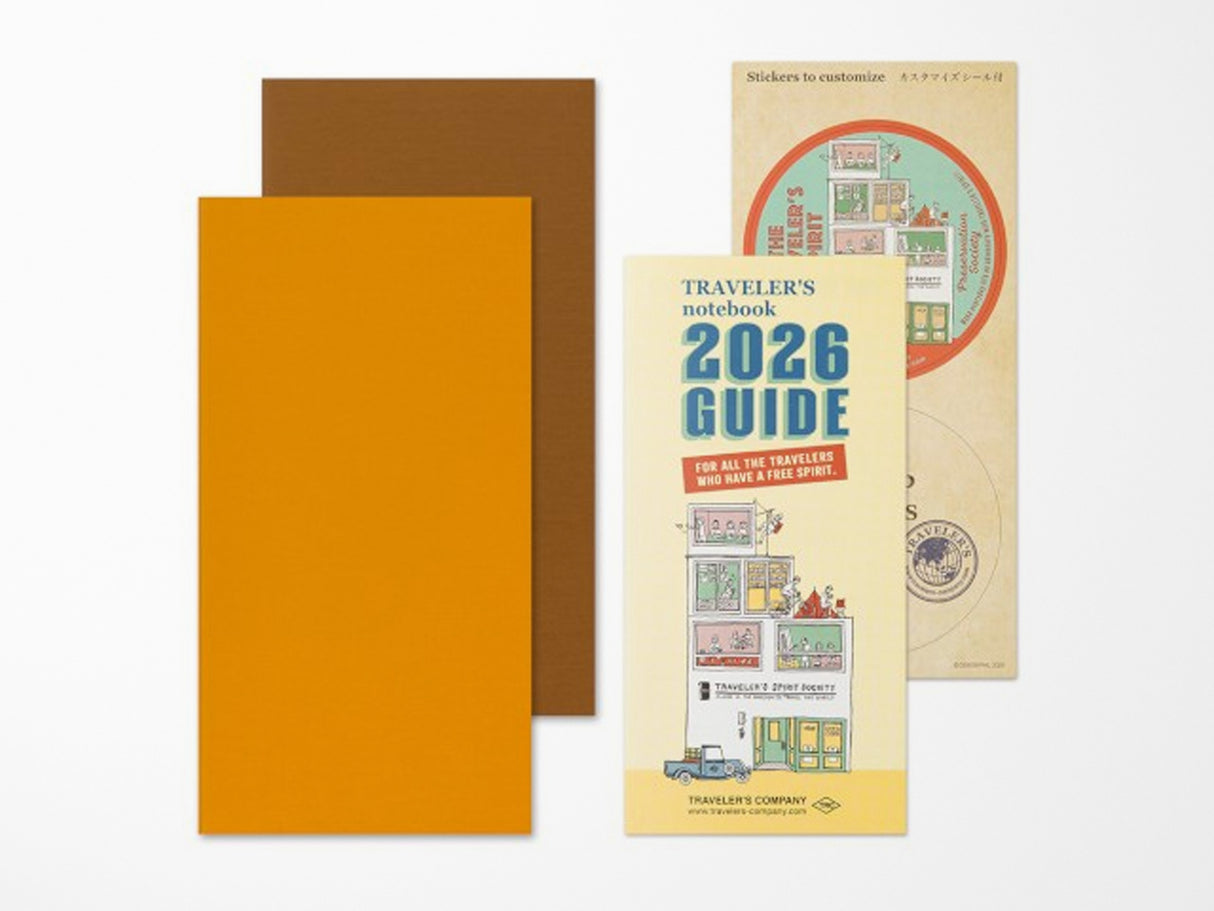 TRAVELER'S Notebook 2026 Weekly Vertical - Regular Size