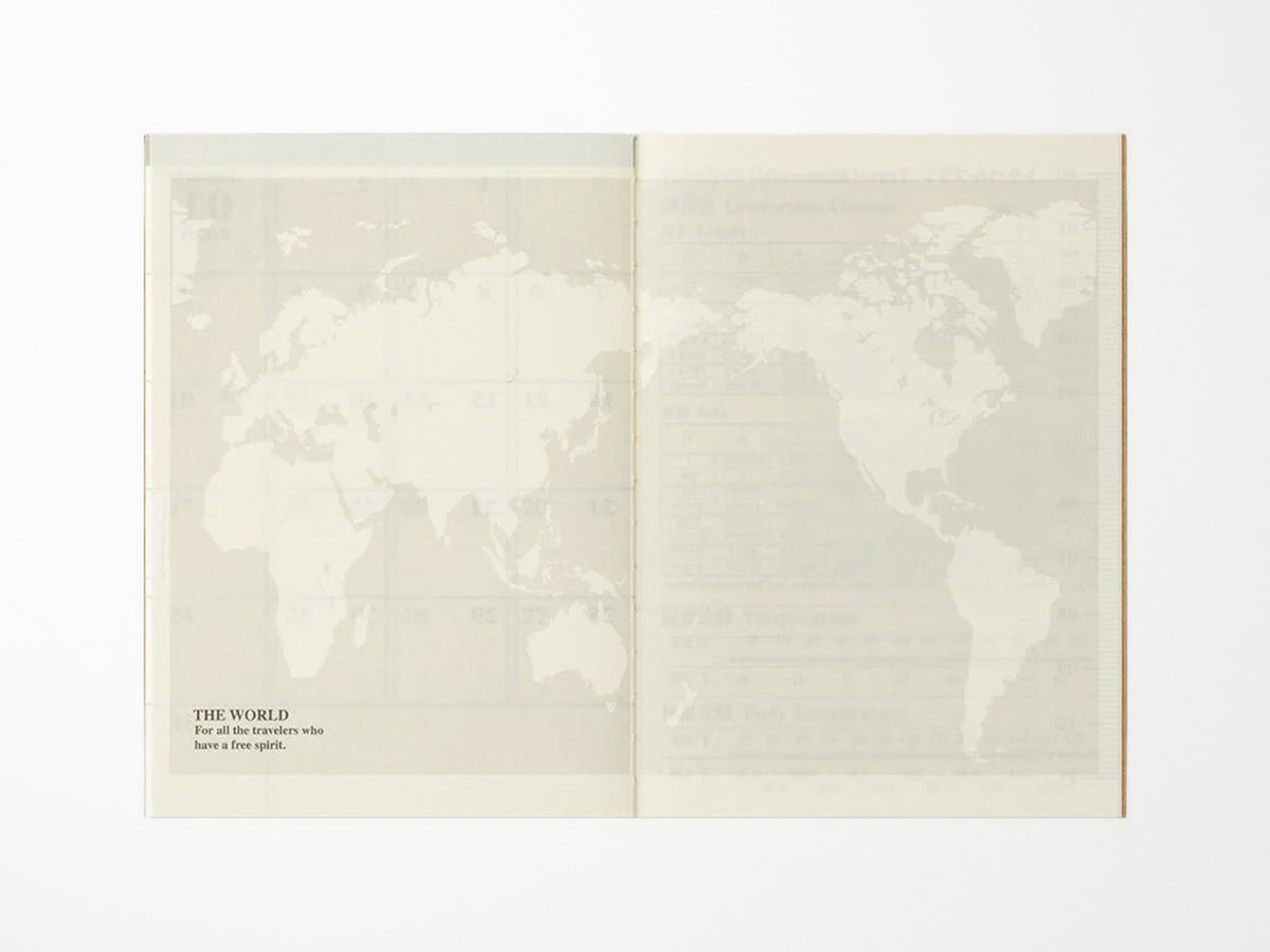 TRAVELER'S Notebook 2027 Monthly - Passport Size