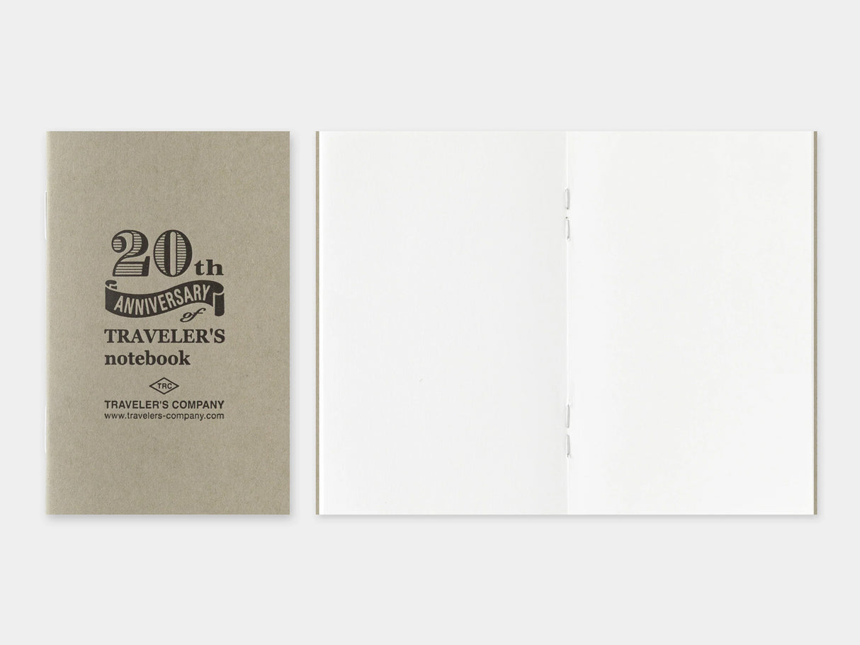 TRAVELER'S Notebook Card Size 20th Anniversary Set - Black