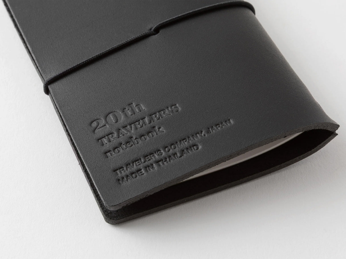 TRAVELER'S Notebook Card Size 20th Anniversary Set - Black