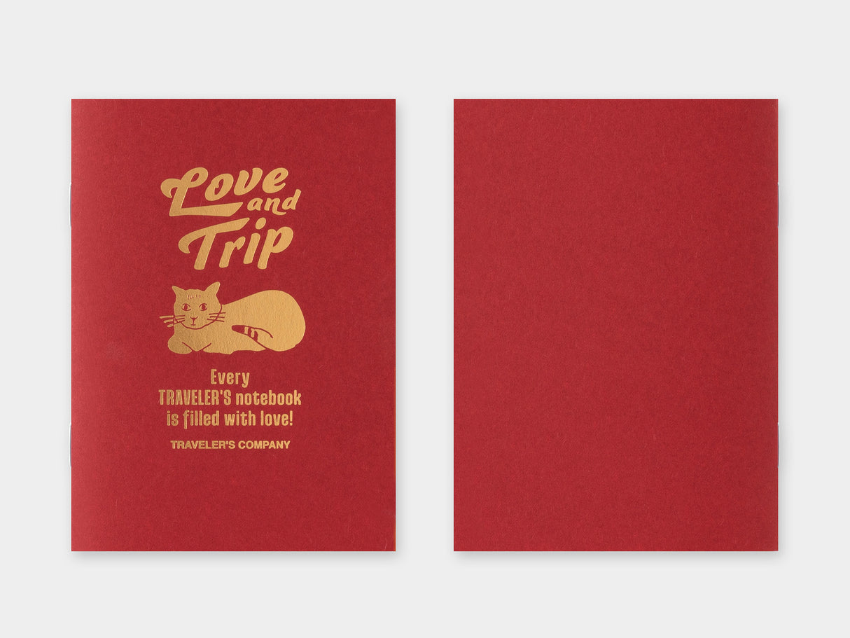 TRAVELER'S Notebook Refill Passport Size - Love and Trip Limited Edition
