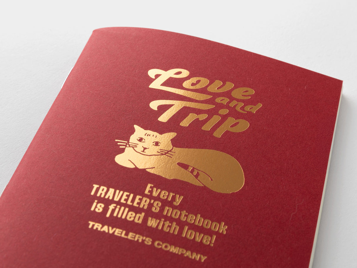 TRAVELER'S Notebook Refill Passport Size - Love and Trip Limited Edition