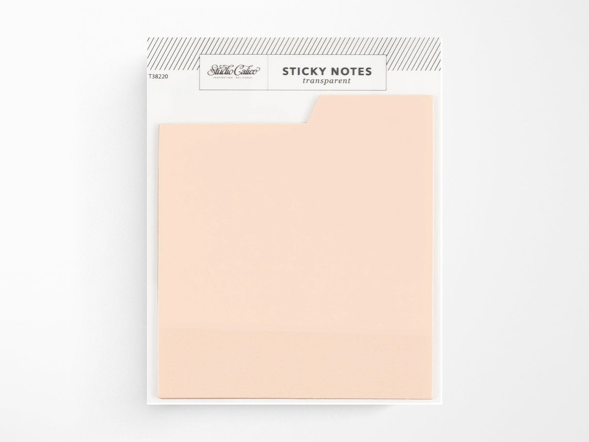 Tabbed Transparent Sticky Notes