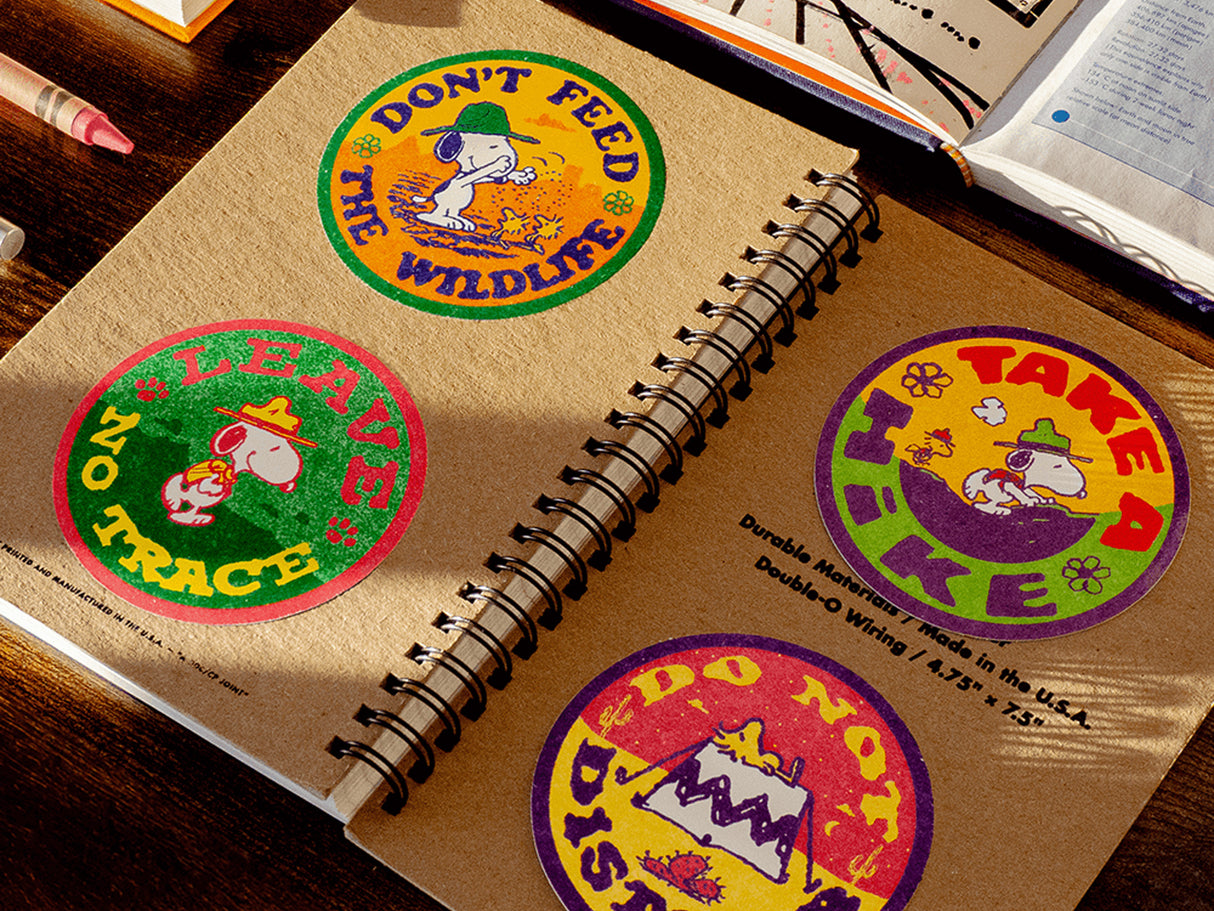 Take A Hike With Snoopy Vinyl Sticker