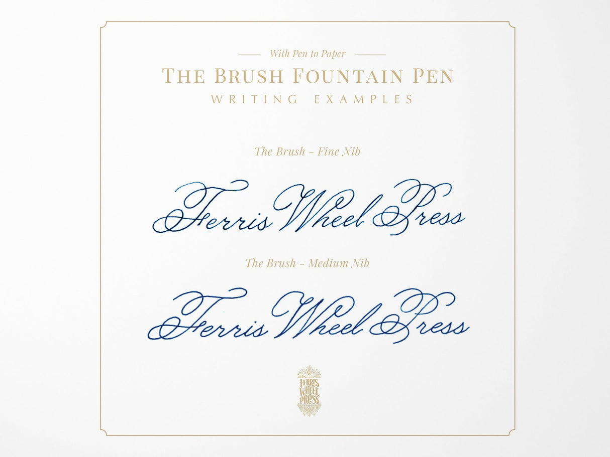 The Carousel Fountain Pen - Feathered Flight