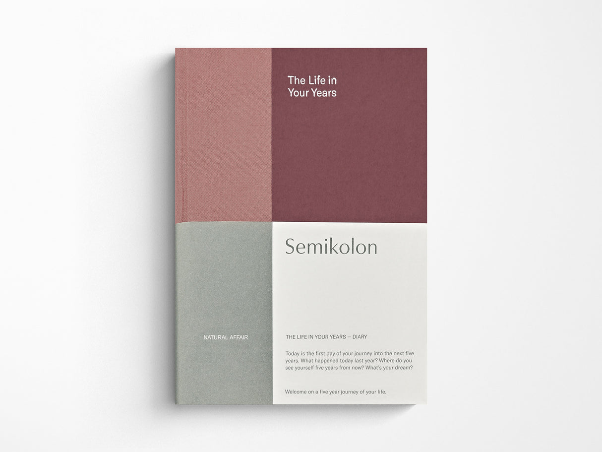 The Life In Your Years 5 Year Diary - Blossom