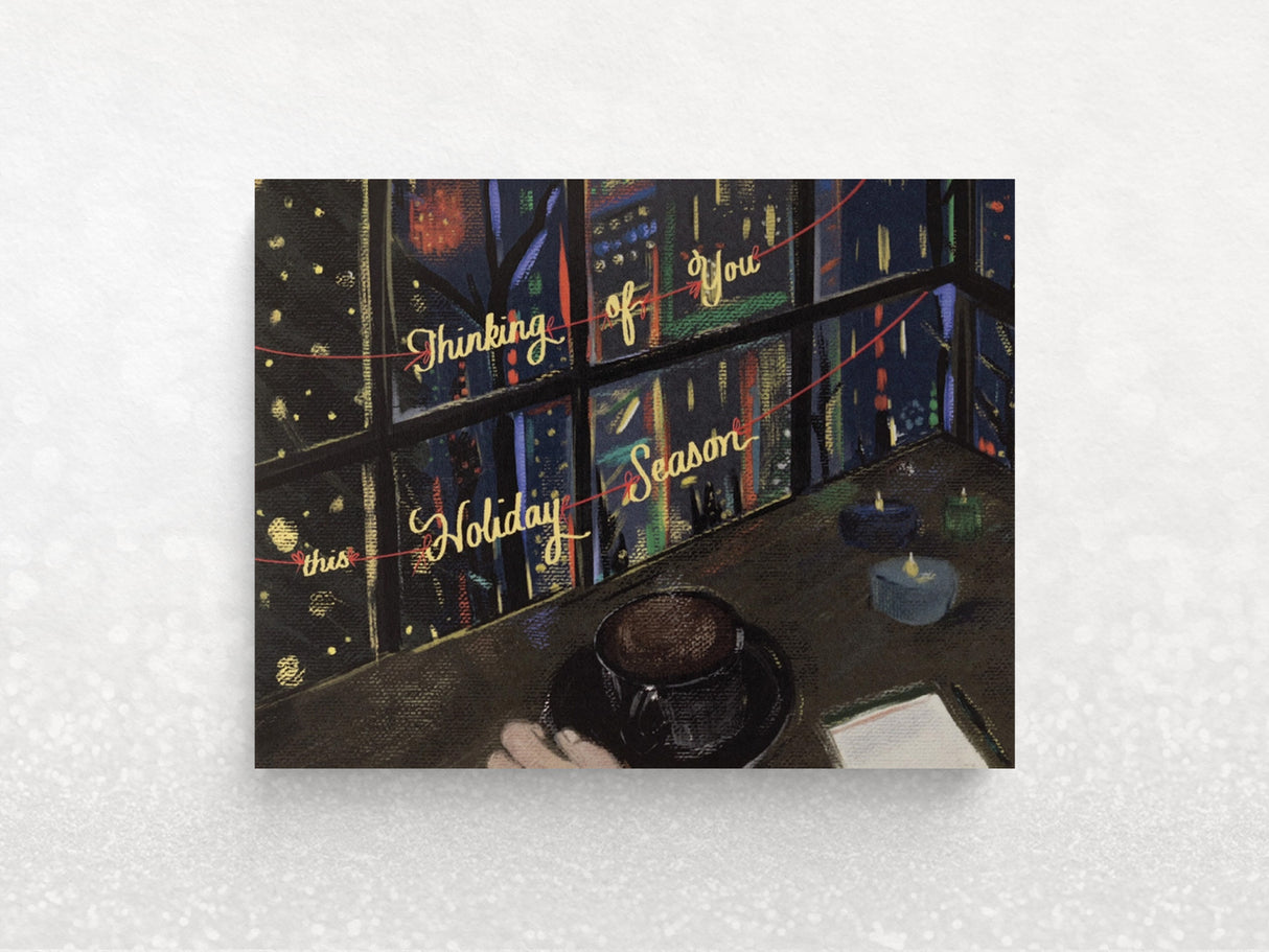 Thinking of You Holiday Greeting Cards - Set of 8