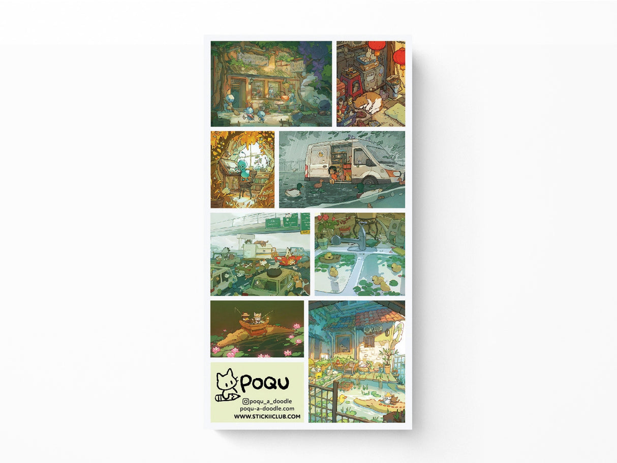 Tiny Adventures Sticker Sheet