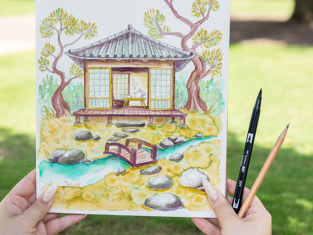 Tombow Urban Sketching Set: Japanese edition