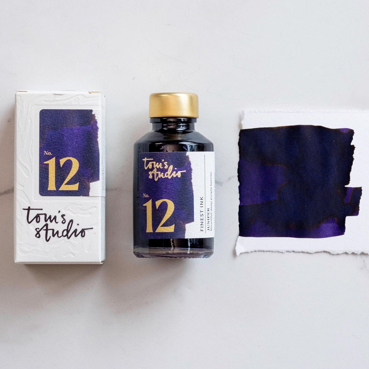 Tom's Studio Fountain Pen Ink 12 Juniper – Jenni Bick Custom