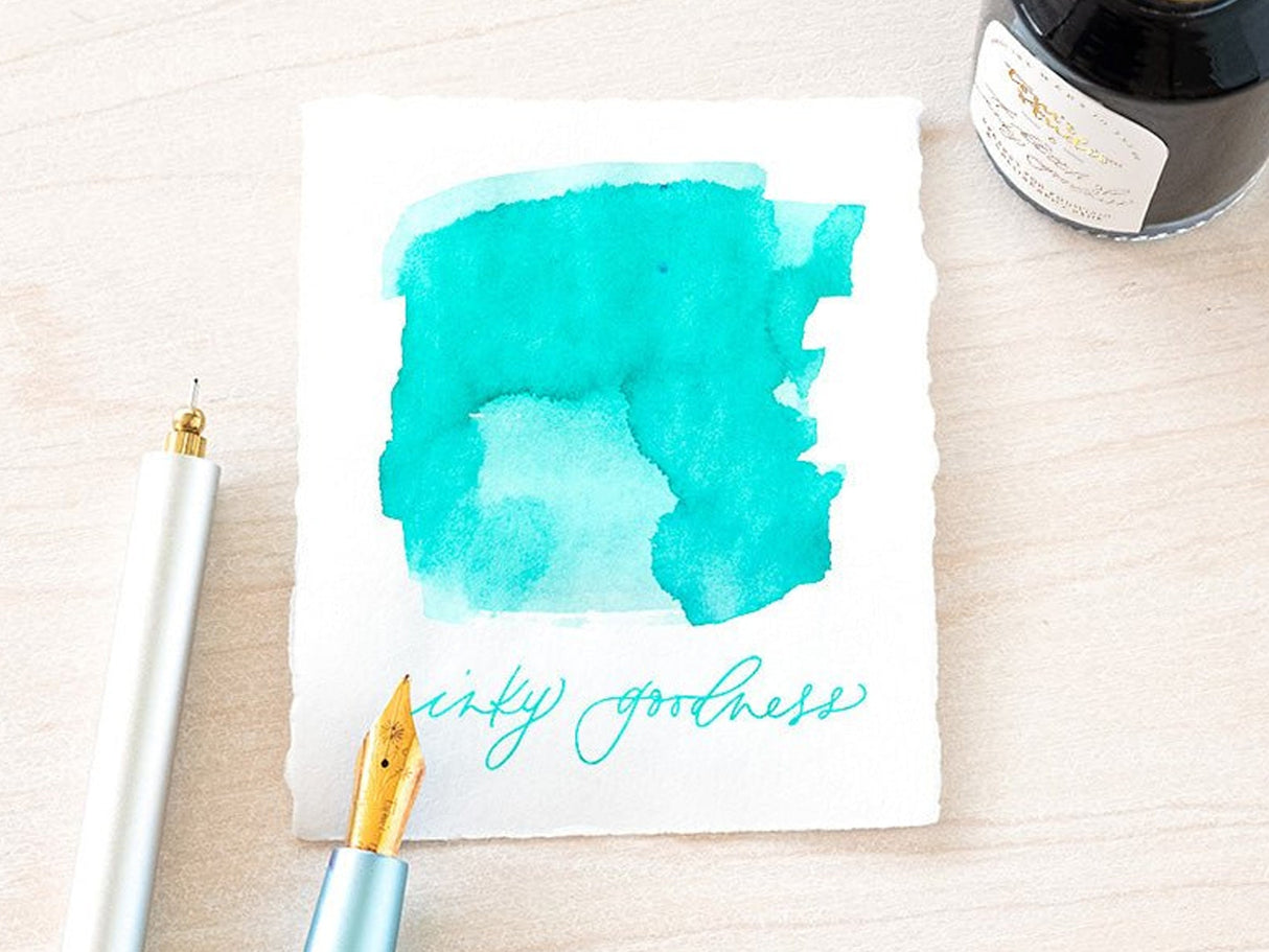 Tom's Studio Fountain Pen Ink - 16 Sunny Teal