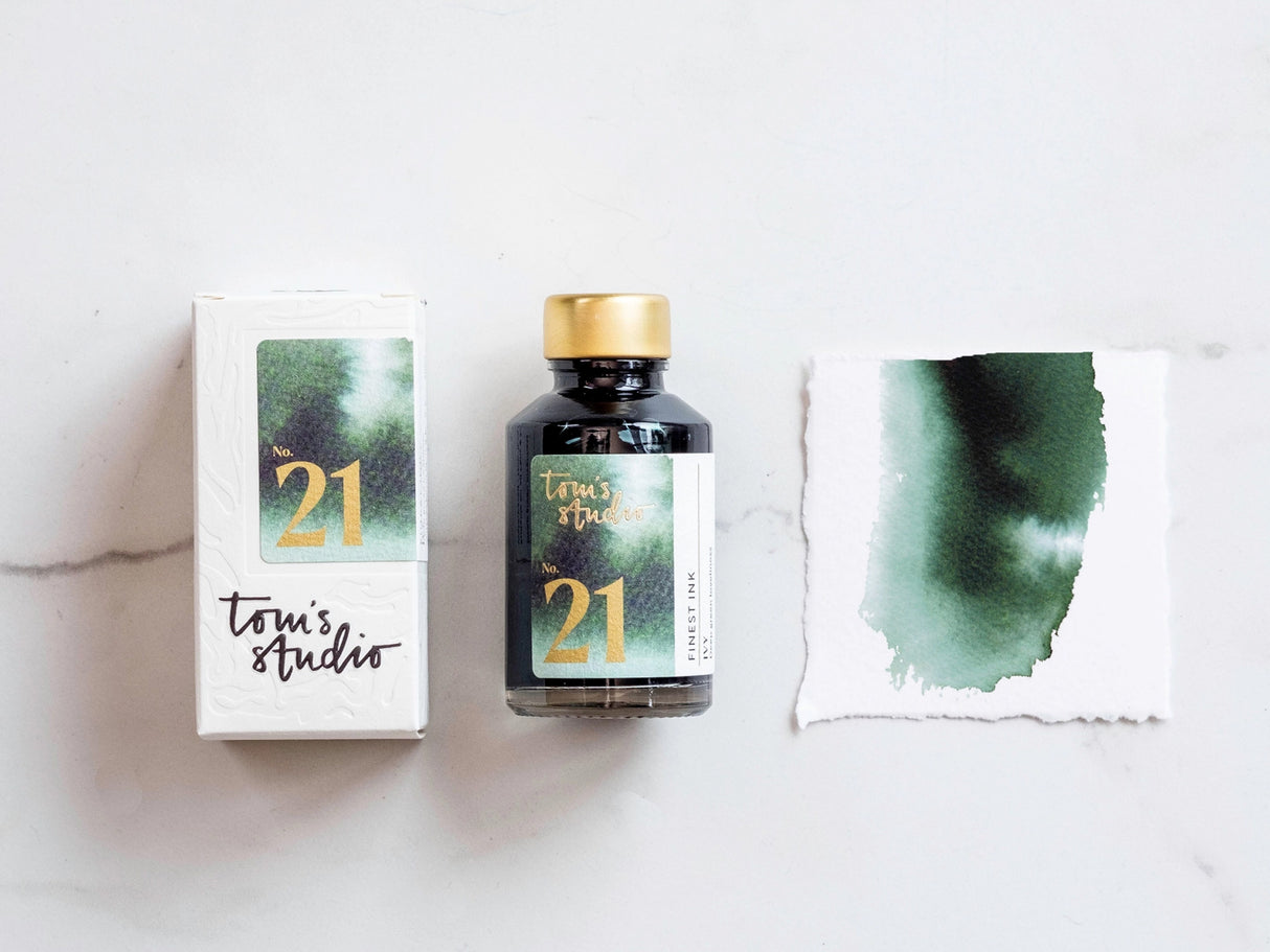 Tom's Studio Fountain Pen Ink - 21 Ivy