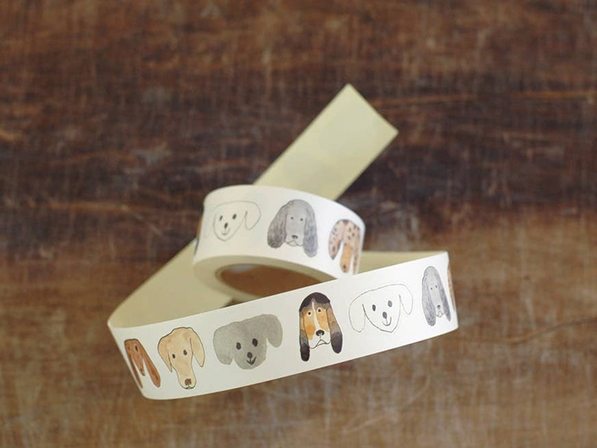 Toraneko Bonbon Dogs Sticker Roll