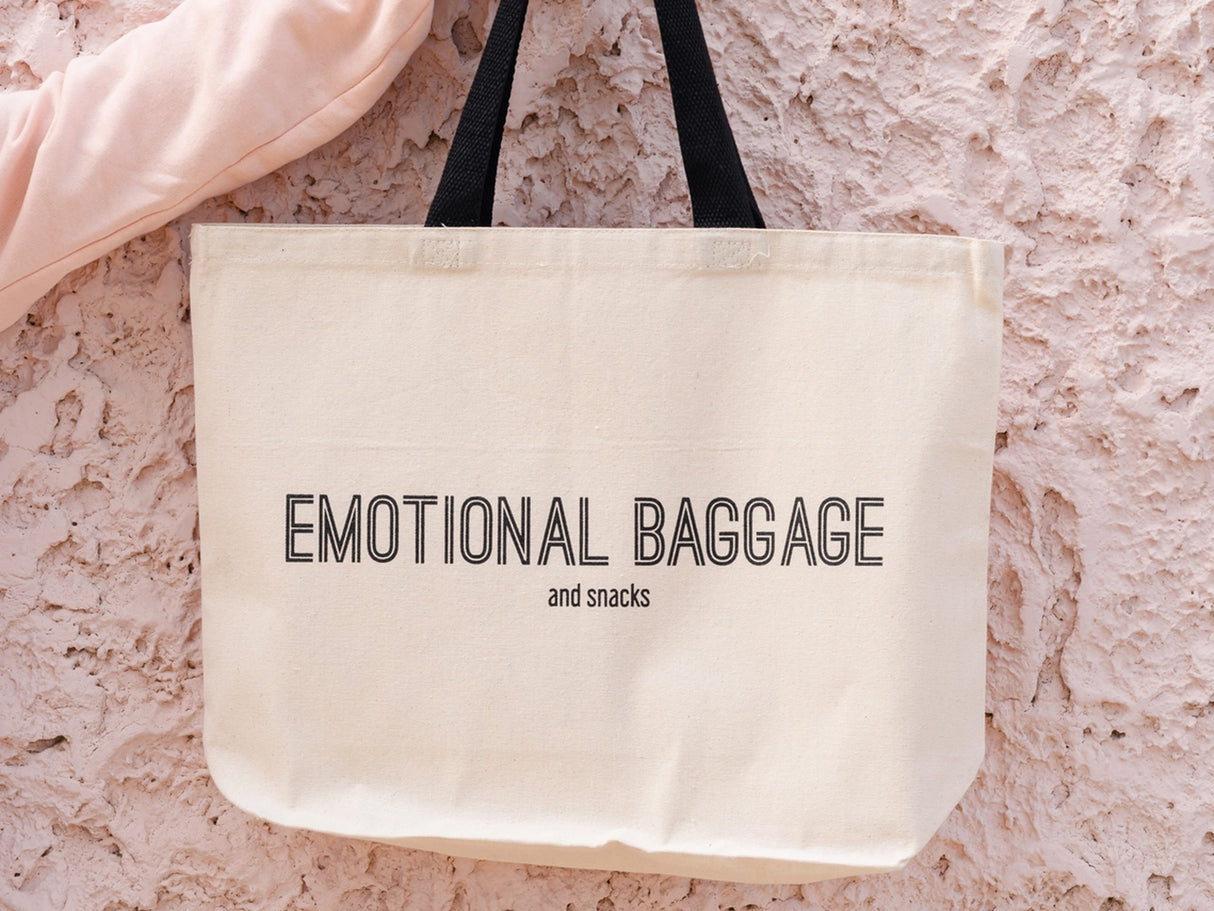 Tote Bag - Emotional Baggage and Snacks