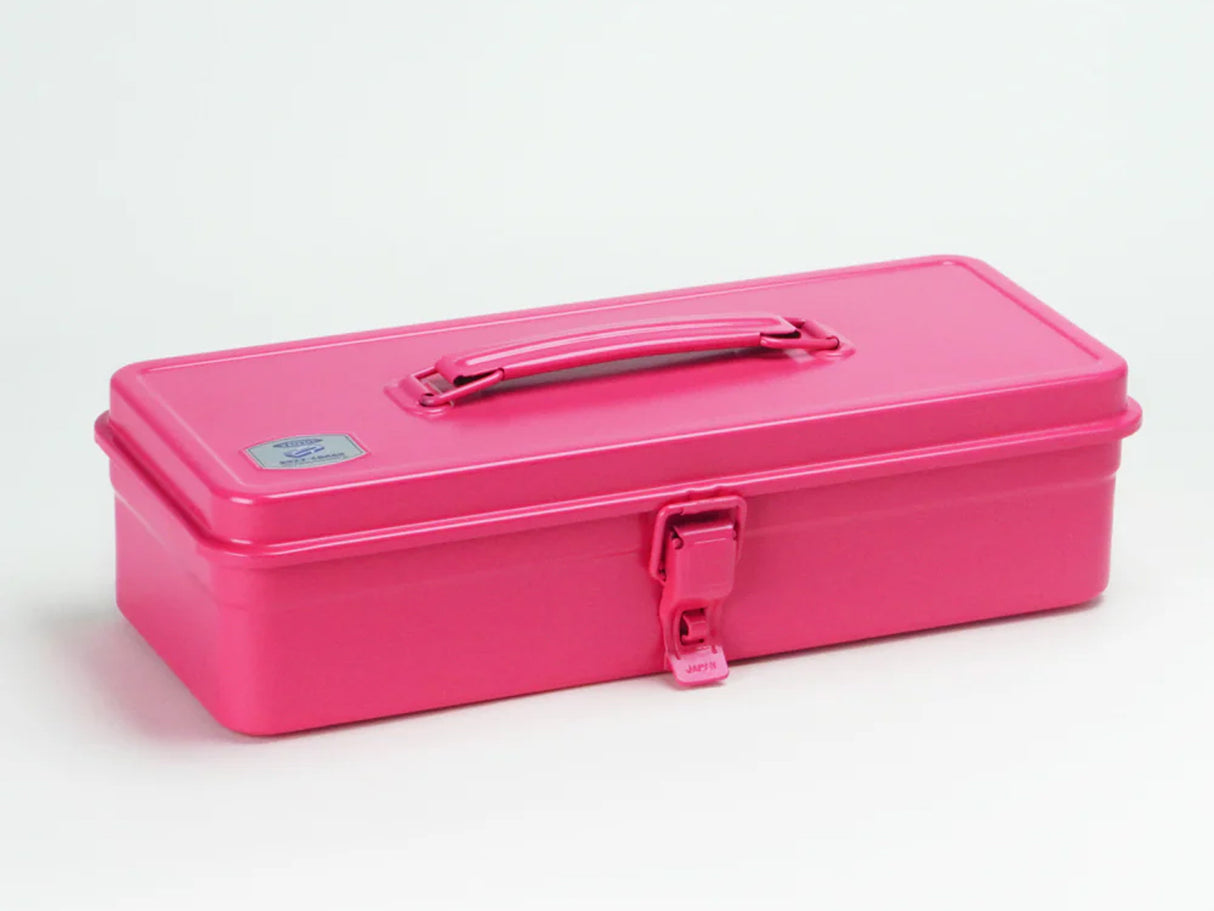 Toyo Steel Tool Box With Handle and Flat Lid