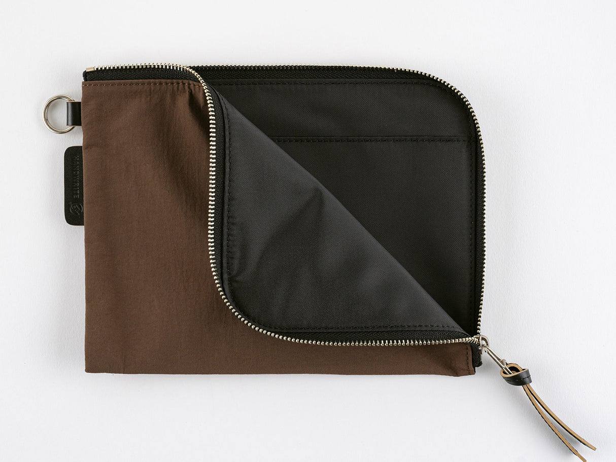 Tragen Flat Pouch - A6 Brown*