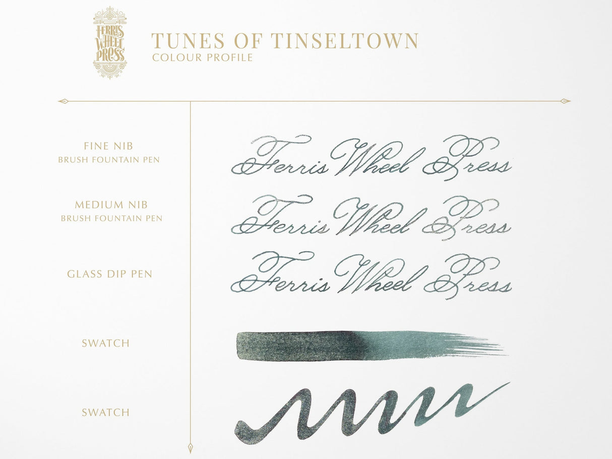 Tunes of Tinseltown Fountain Pen Ink