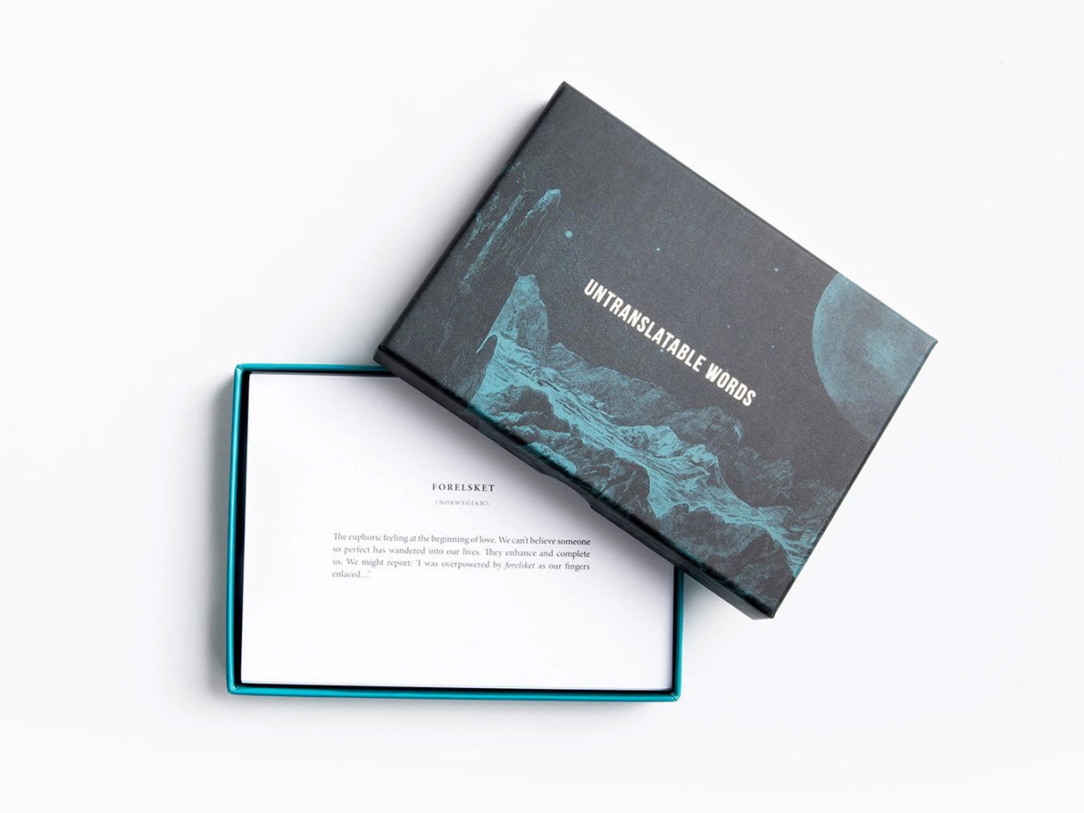 Untranslatable Words Card Set