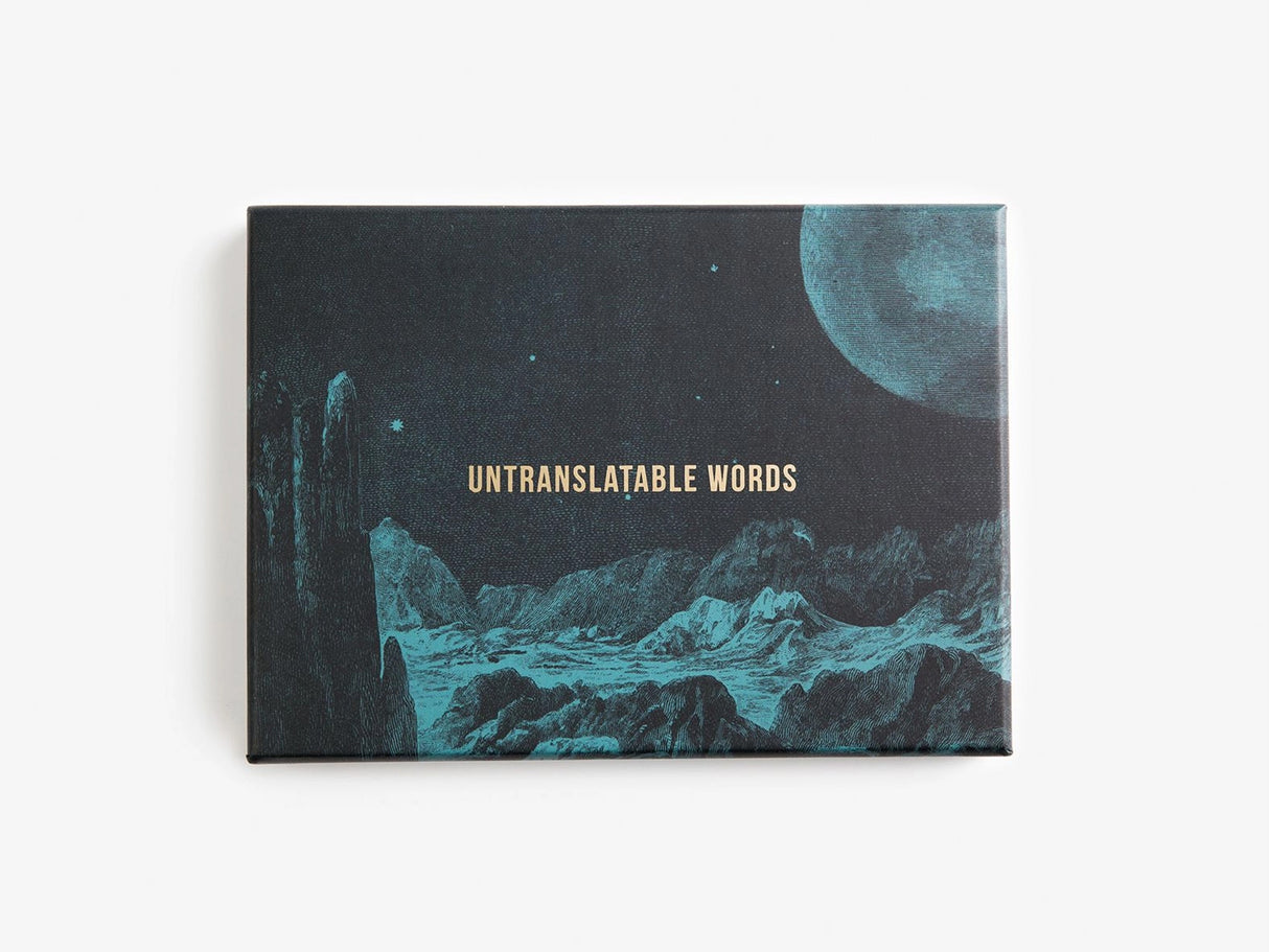 Untranslatable Words Card Set
