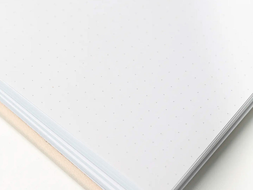 Vegan Leather Bullet Journal Dot Grid Notebook