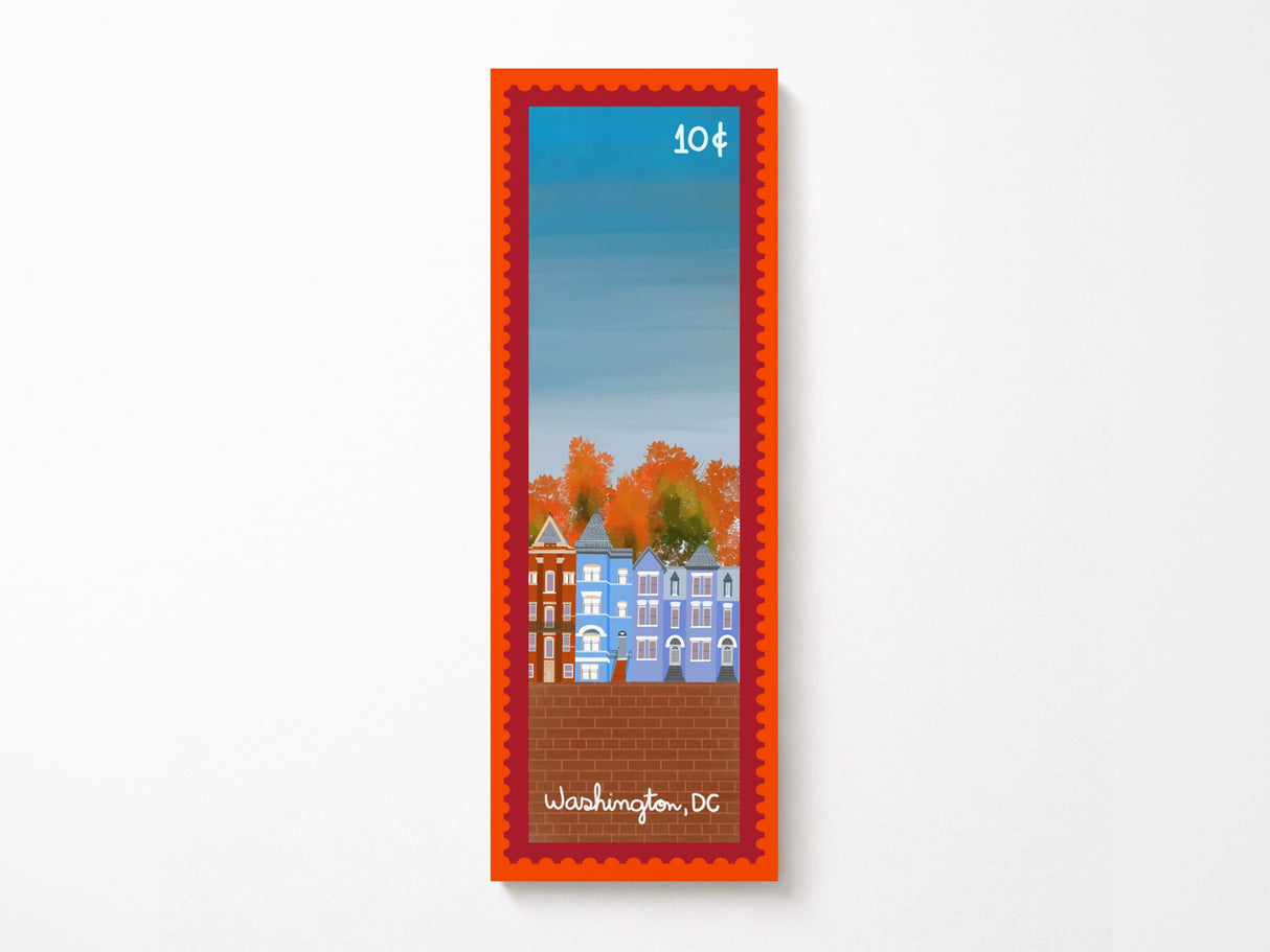 Washington DC Stamp Bookmark Dupont Circle