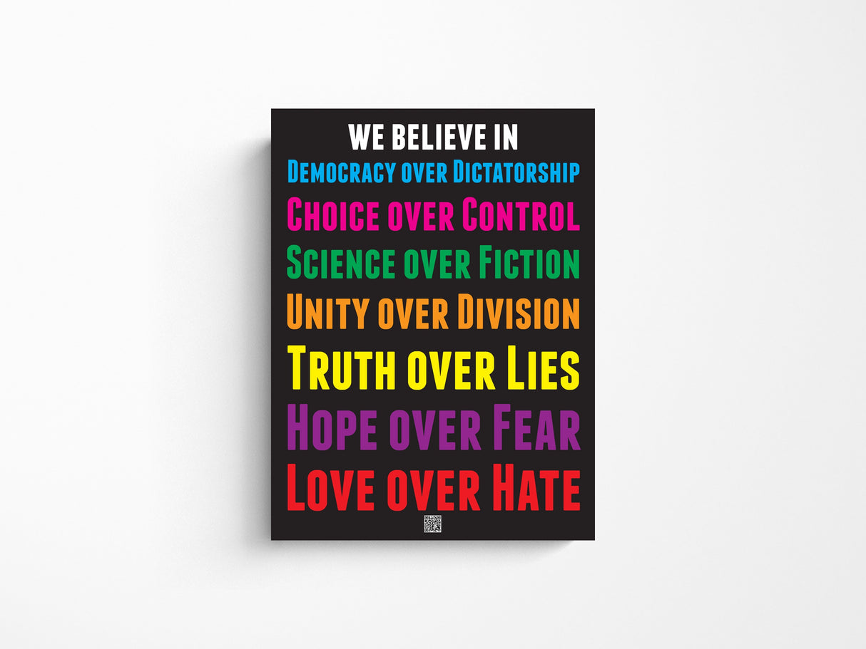 We Believe Sticker