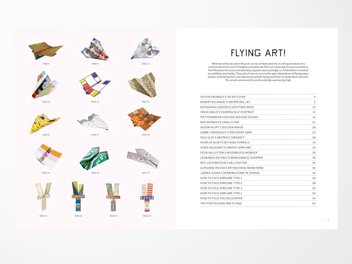 When Artists Get Bored They Make Paper Planes