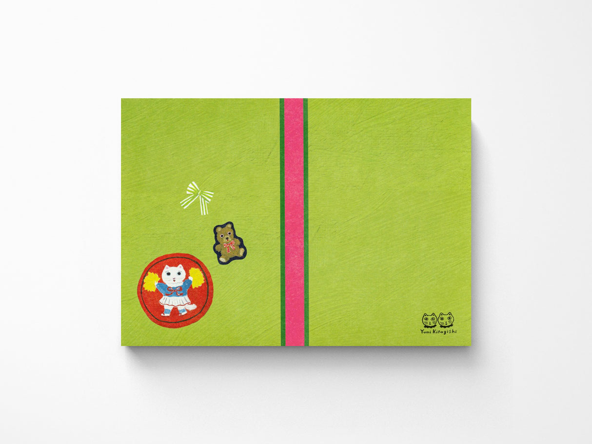 Yumi Kitagishi White Cat's Mini Folder