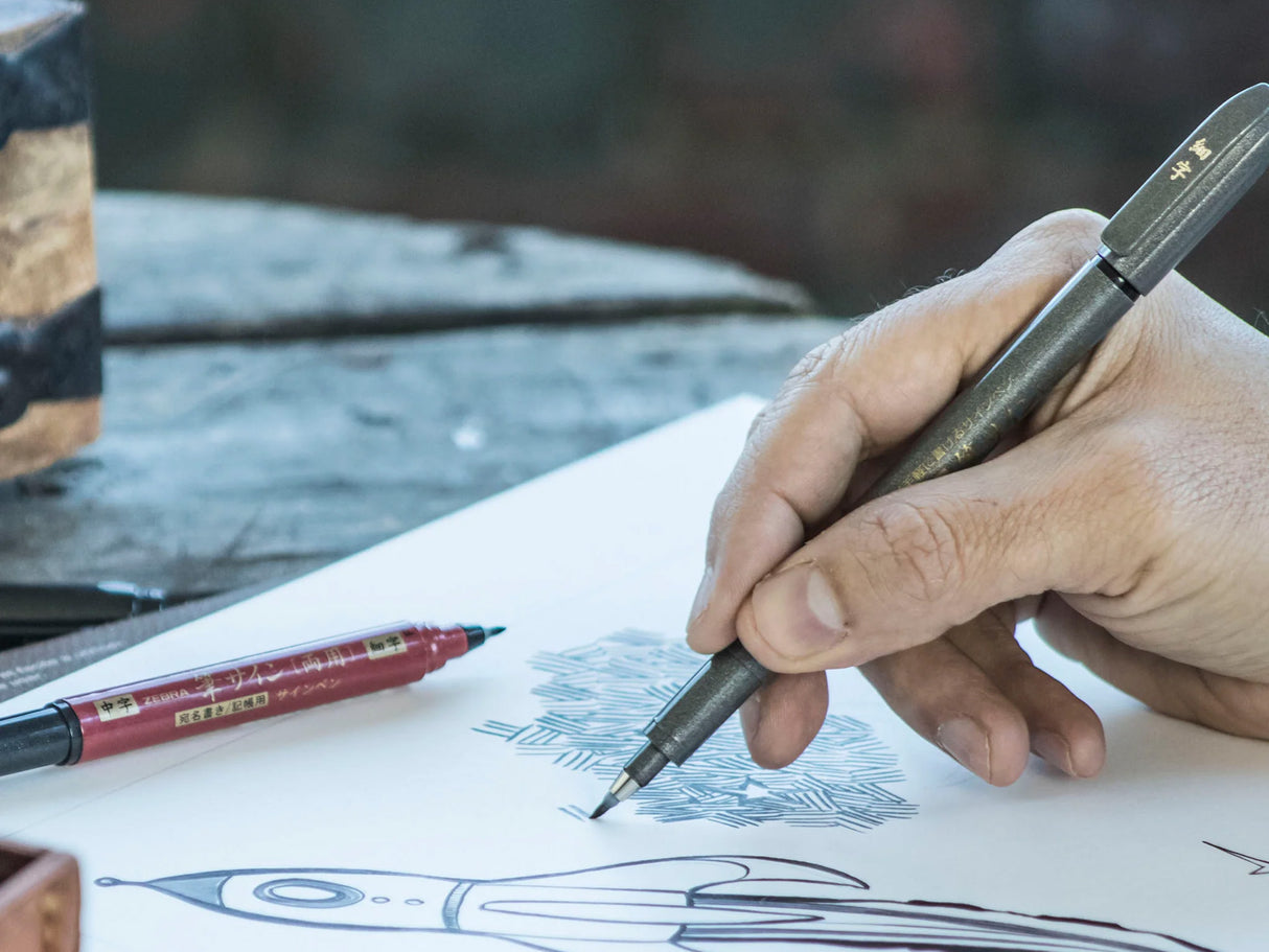 Zebra Zensations Fude Brush Pen - Double Ended