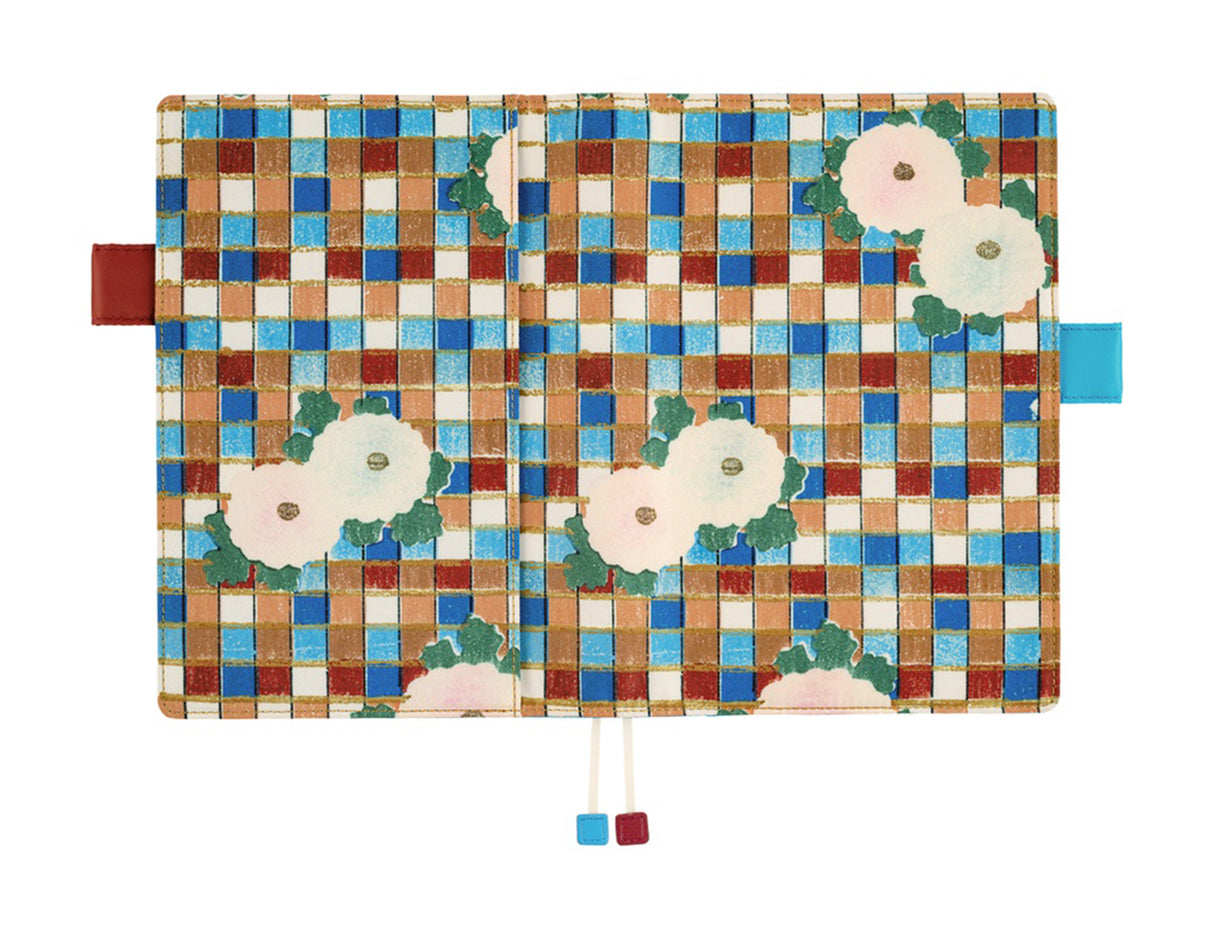Hobonichi Techo A5 Cousin Cover - Unsodo: Shin-Bijutsukai Flower