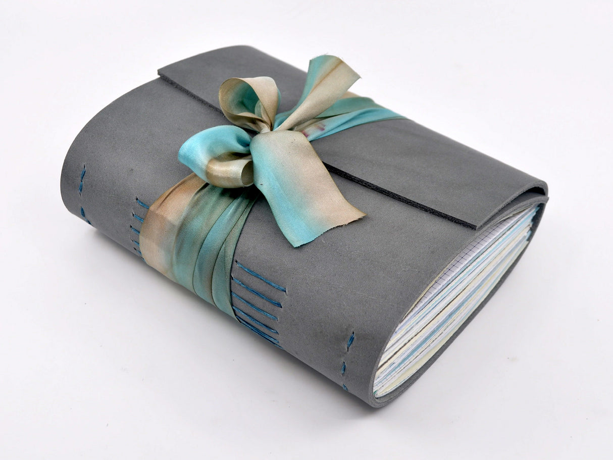Celadon One of a Kind Leather Journal