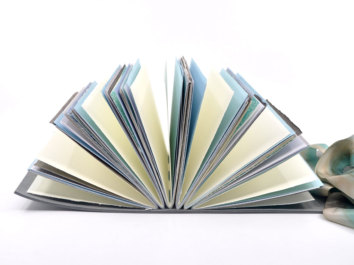 Celadon One of a Kind Leather Journal