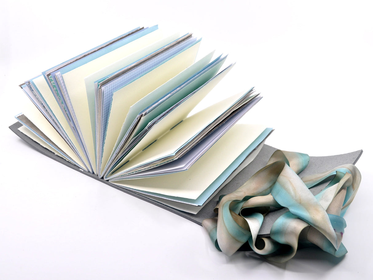 Celadon One of a Kind Leather Journal