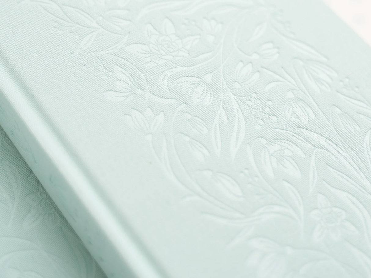 Snowdrops B5 Dot Grid Journal